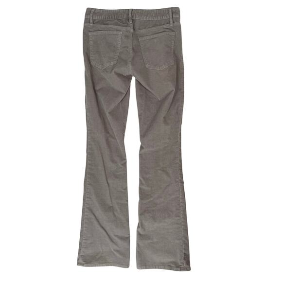 GAP 1969 Perfect Boot Corduroy Pants Women’s 26 Shark Skin Gray Tan 32" Inseam - Picture 3 of 9
